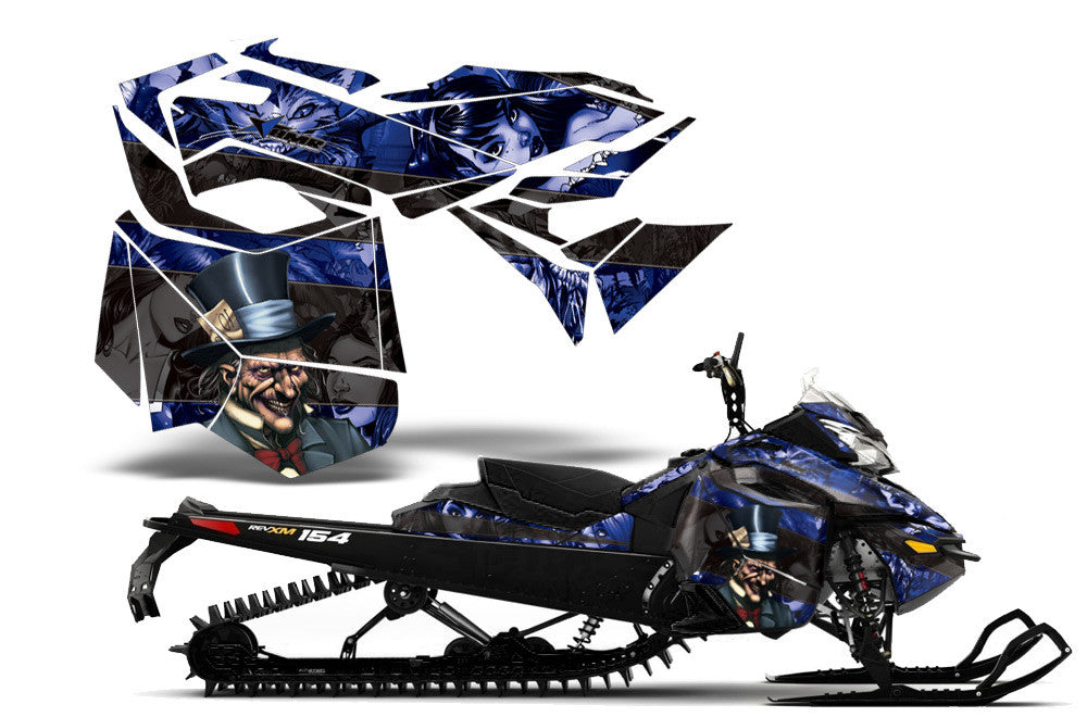 Ski Doo Rev XM Summit Sled Snowmobile Graphic Wrap Kit (2013-2016)