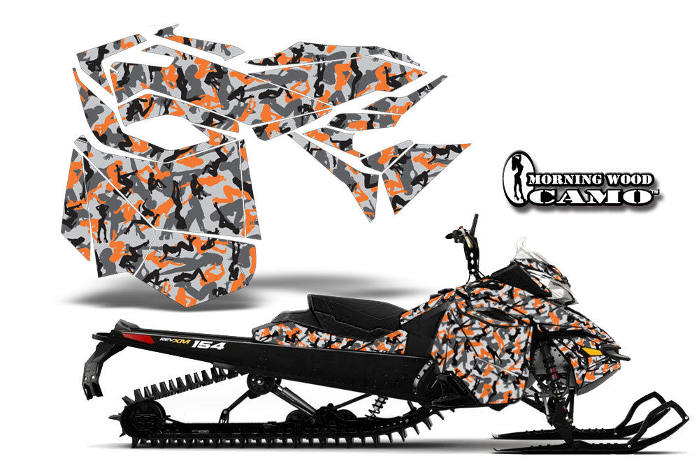 Ski Doo Rev XM Summit Sled Snowmobile Graphic Wrap Kit (2013-2016)