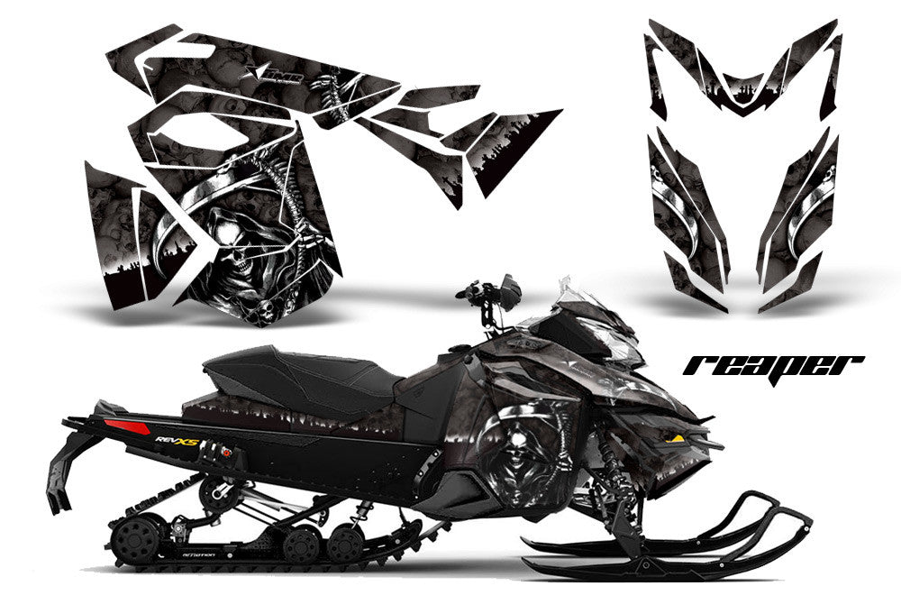 Ski Doo Rev XS,MXZ, Renegade Sled Snowmobile Graphics Wrap Kit  (2013-2014)
