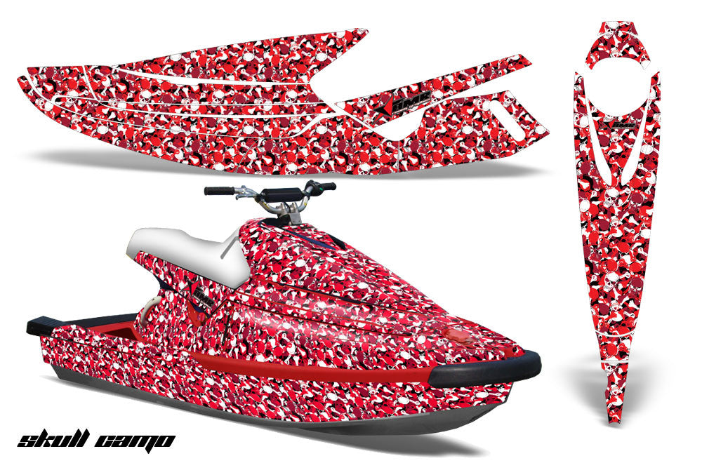 Skull Camo - Red Design only