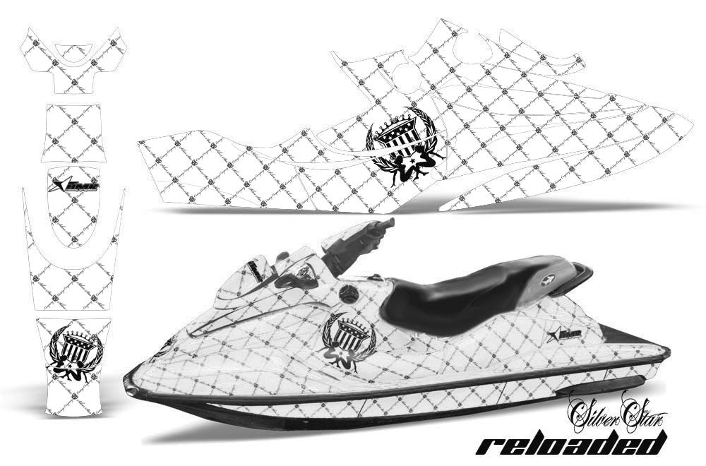 Reloaded - White Background Black Design