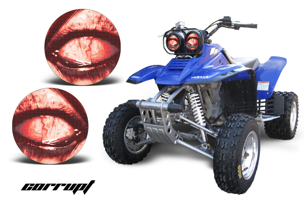 Yamaha Warrior 350 Headlight Graphics