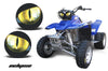 Yamaha Warrior 350 Headlight Graphics