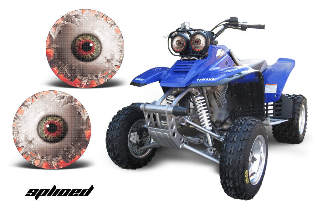 Yamaha Warrior 350 Headlight Graphics