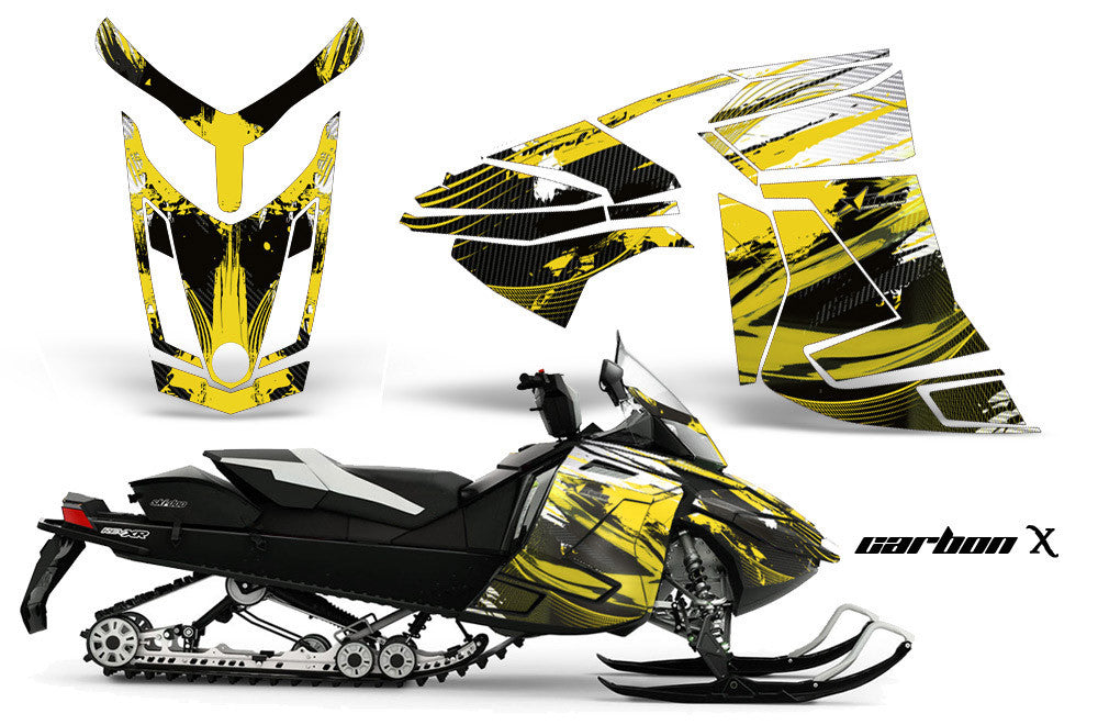 Ski Doo Rev XR Sled Snowmobile Graphics Wrap Kit  (2013-2016)