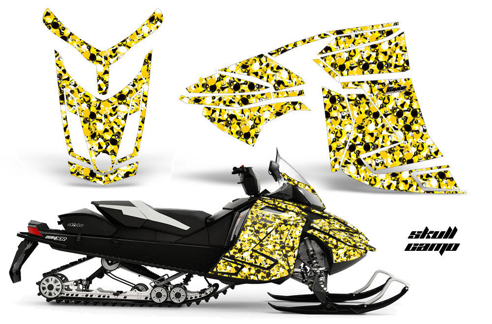 Ski Doo Rev XR Sled Snowmobile Graphics Wrap Kit  (2013-2016)