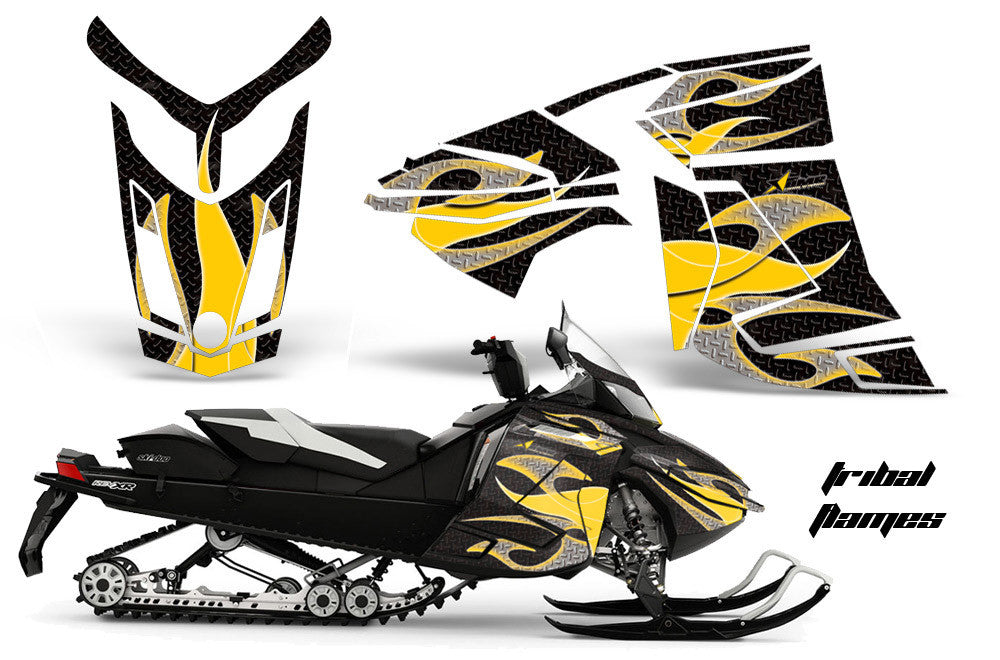 Ski Doo Rev XR Sled Snowmobile Graphics Wrap Kit  (2013-2016)