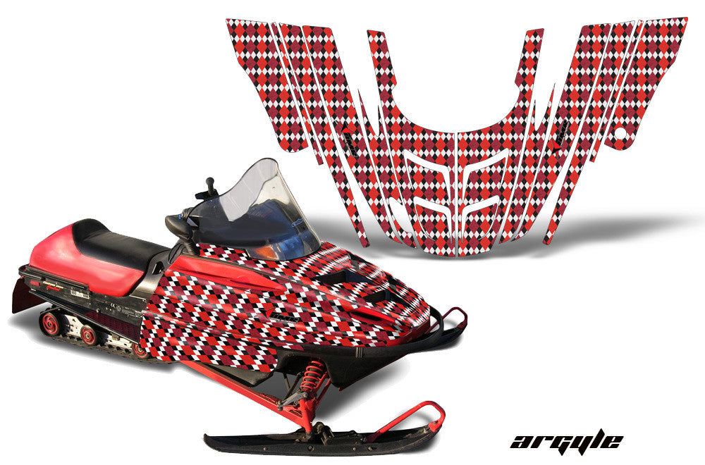 Argyle in Red Design