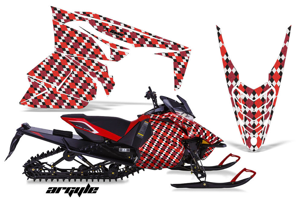 Argyle in Red Design