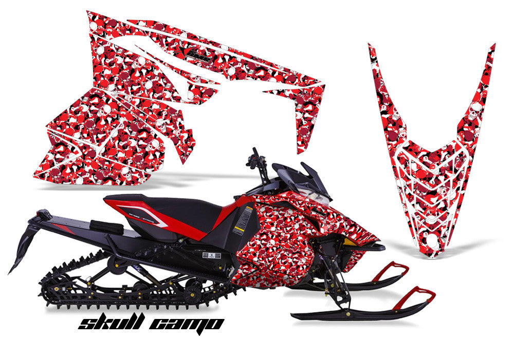Skull Camo in Red Design