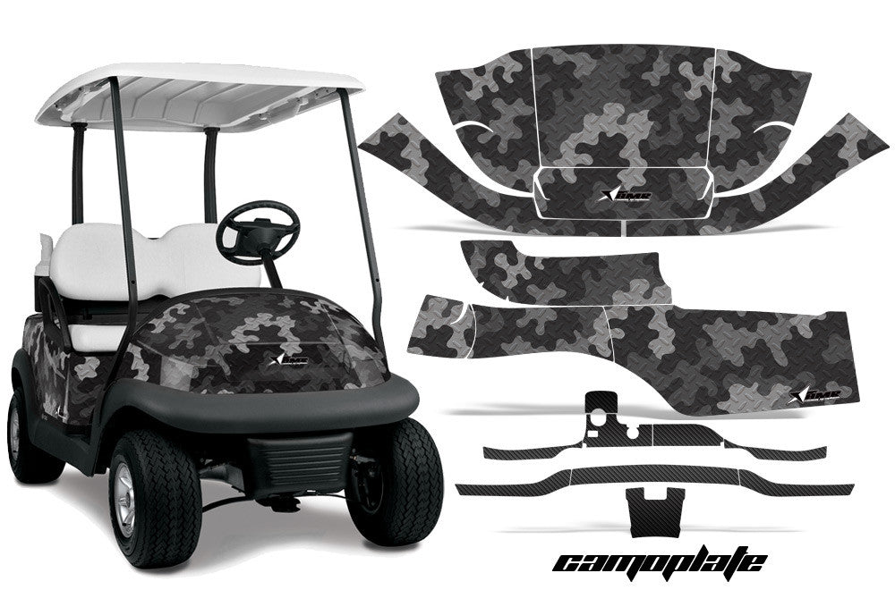 Camo Plate in Black Design