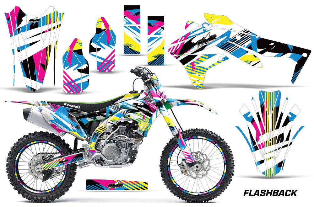 Kawasaki KXF 450 Graphics Over 100 Designs to Choose From Invision Artworks Powersports Graphics