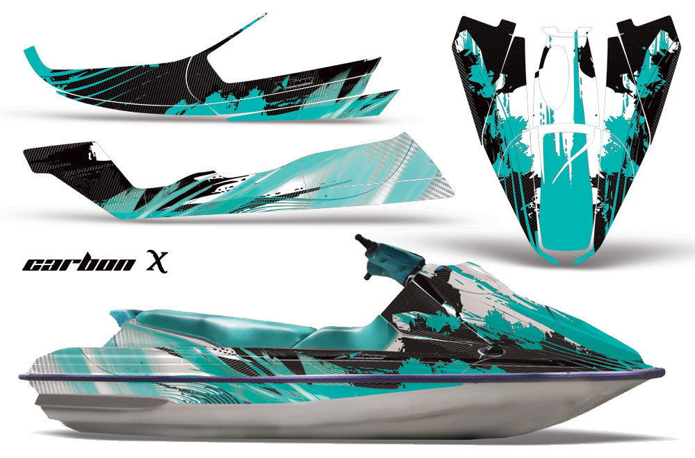Carbon X in Teal Design