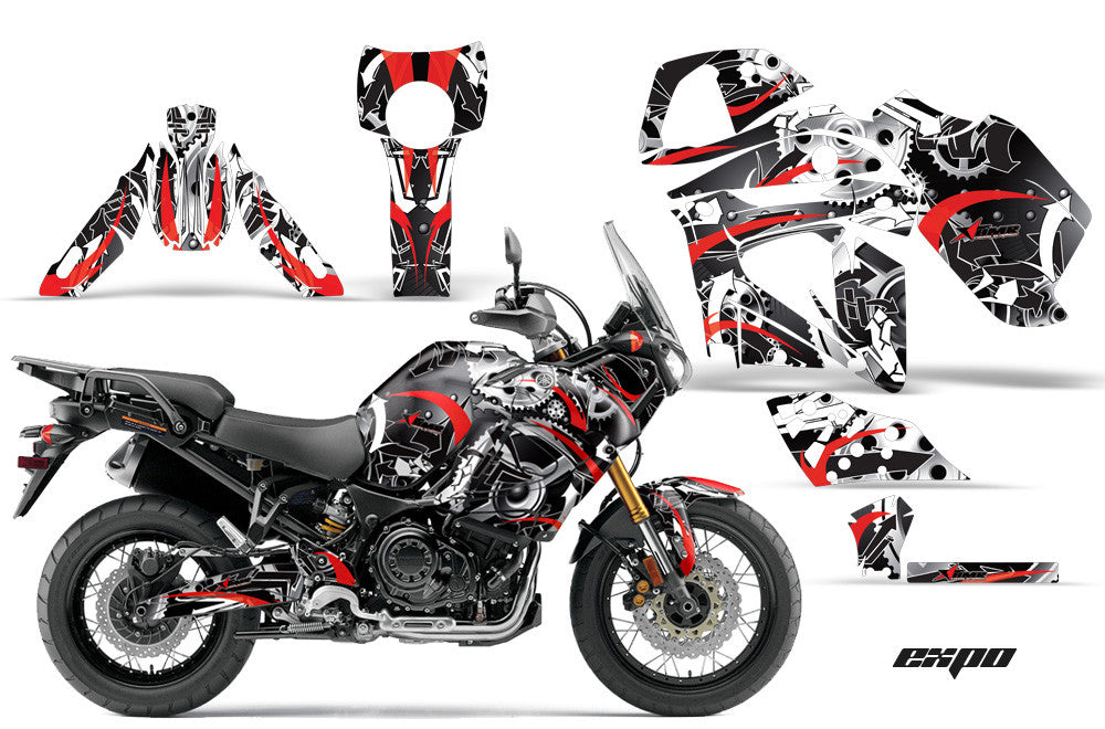 Expo - Black Background Red Design