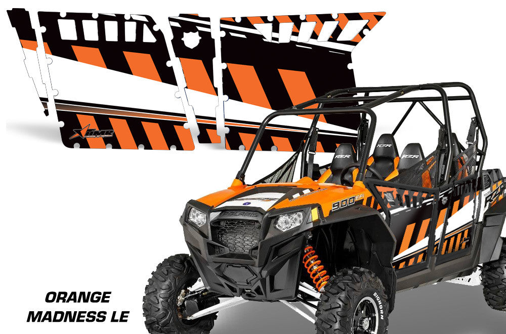 Polaris RZR 900 4-Door Graphics - Invision Artworks Powersports Graphics