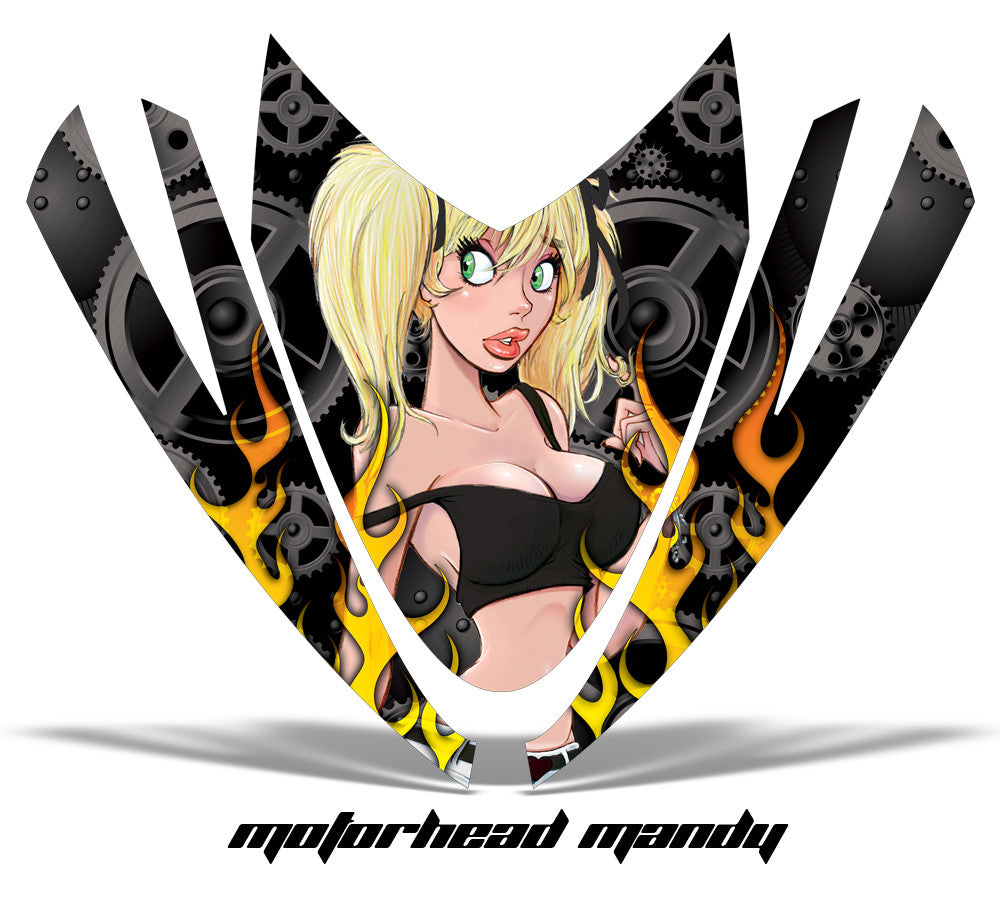 Arctic Cat M Series Crossfire Snowmobile Hood Graphics