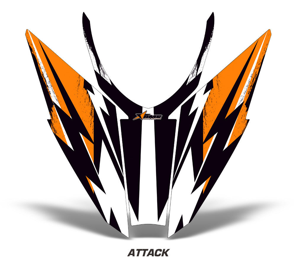 Arctic Cat Pro Climb Procross Snowmobile Hood Kit 2012+