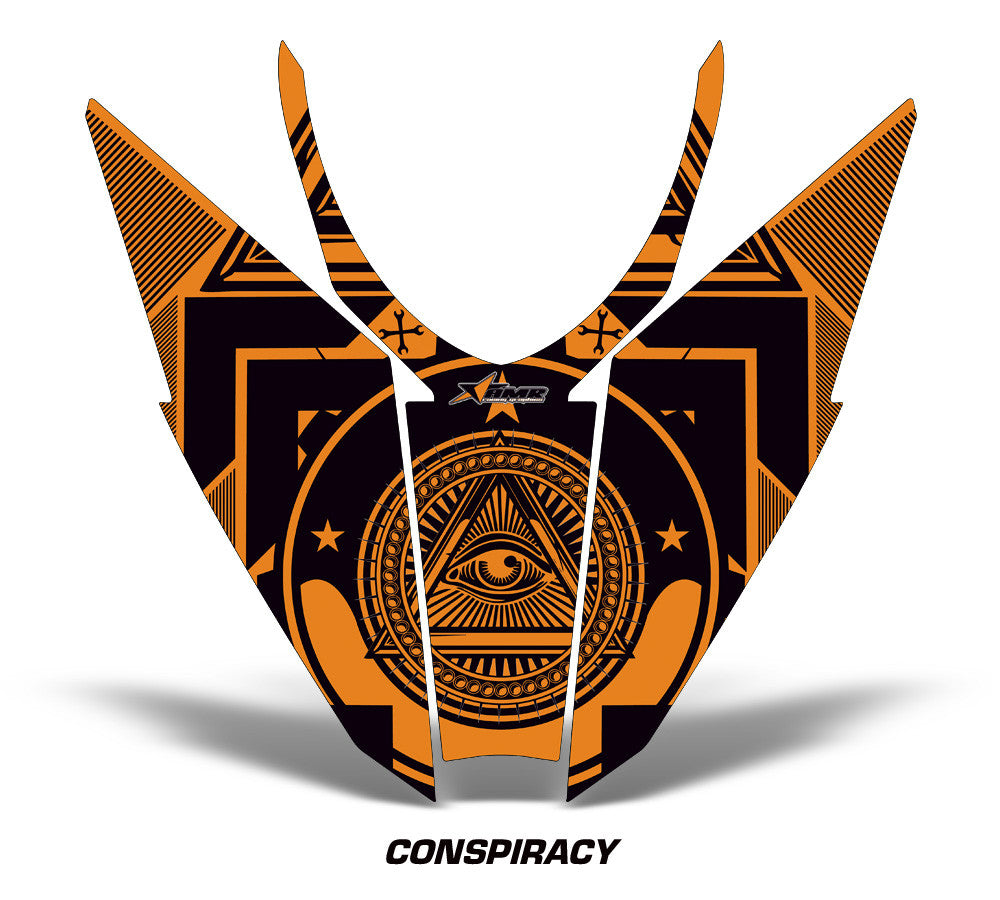 Arctic Cat Pro Climb Procross Snowmobile Hood Kit 2012+