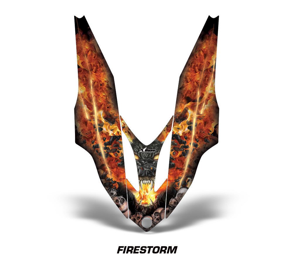 Yamaha Apex Snowmobile Hood Wrap Kit 2006-2010