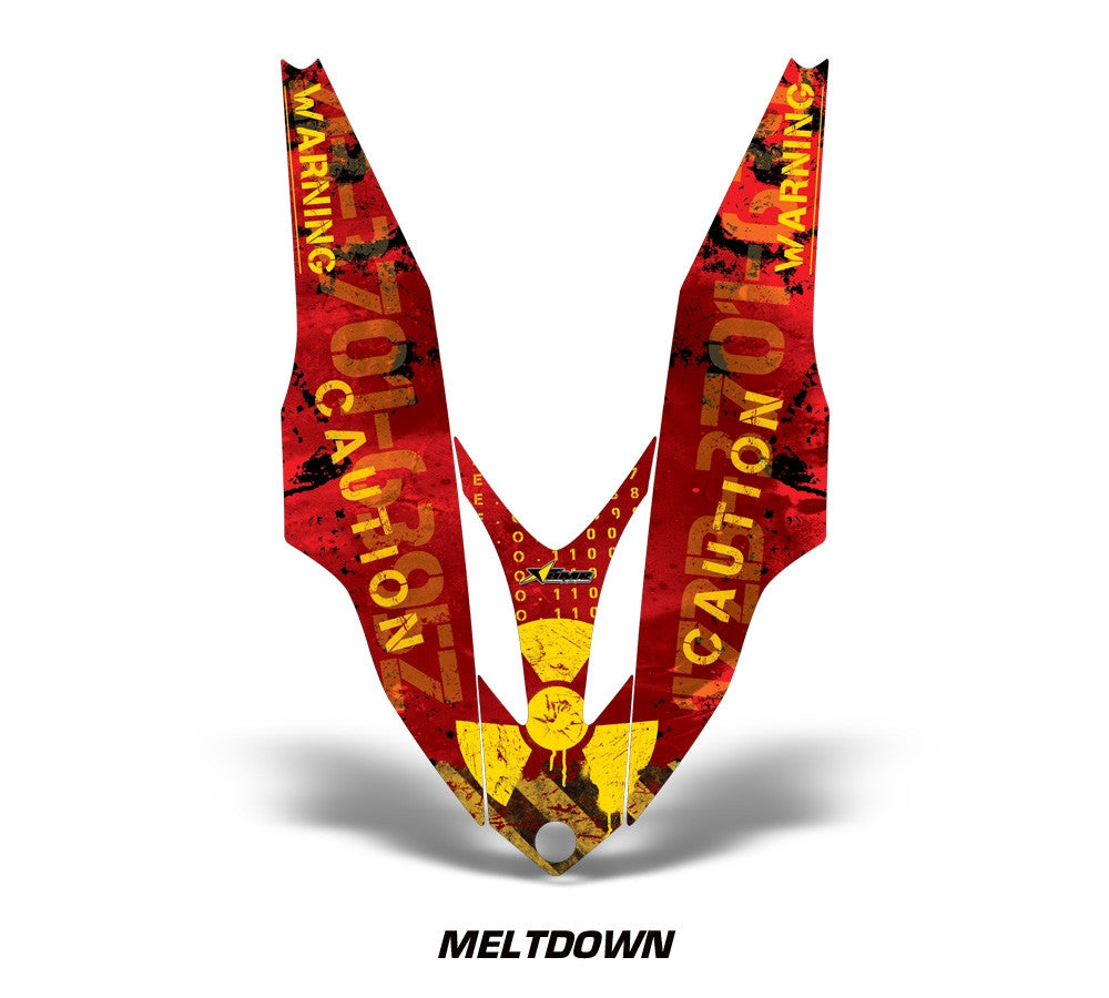 Yamaha Apex Snowmobile Hood Wrap Kit 2006-2010