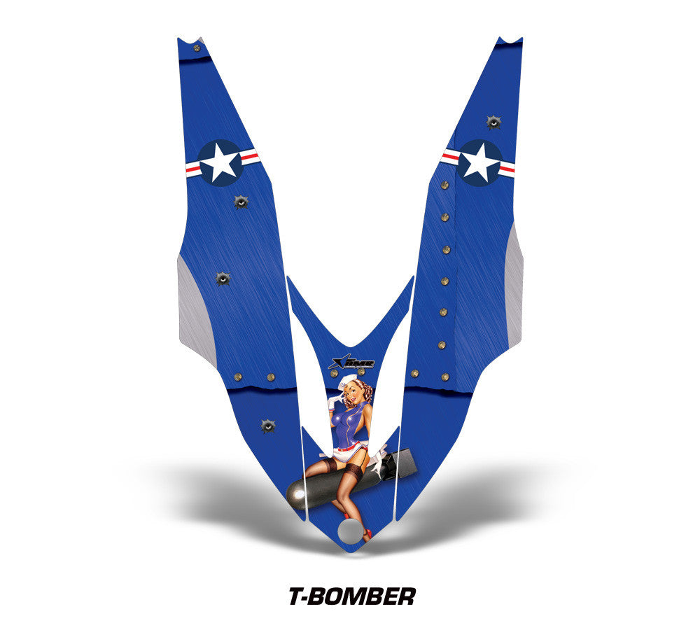 Yamaha Apex Snowmobile Hood Wrap Kit 2006-2010