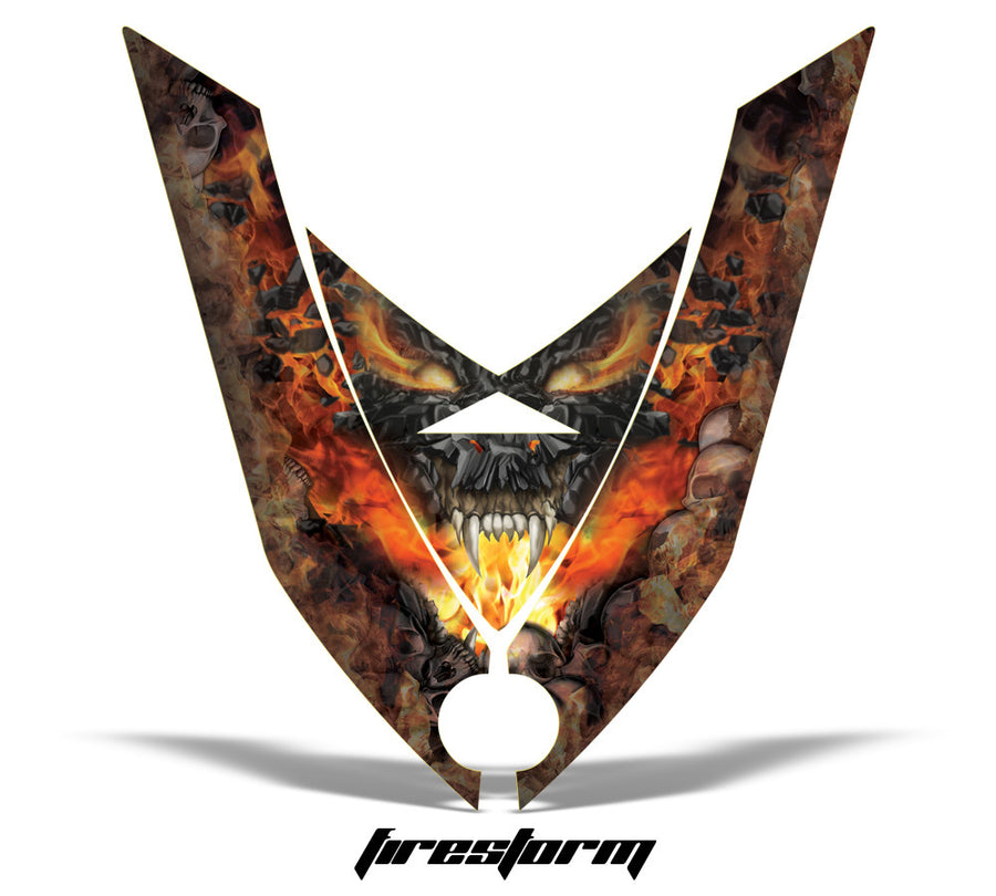 Ski Doo Rev XP Snowmobile Hood Wrap Kit '08-'12