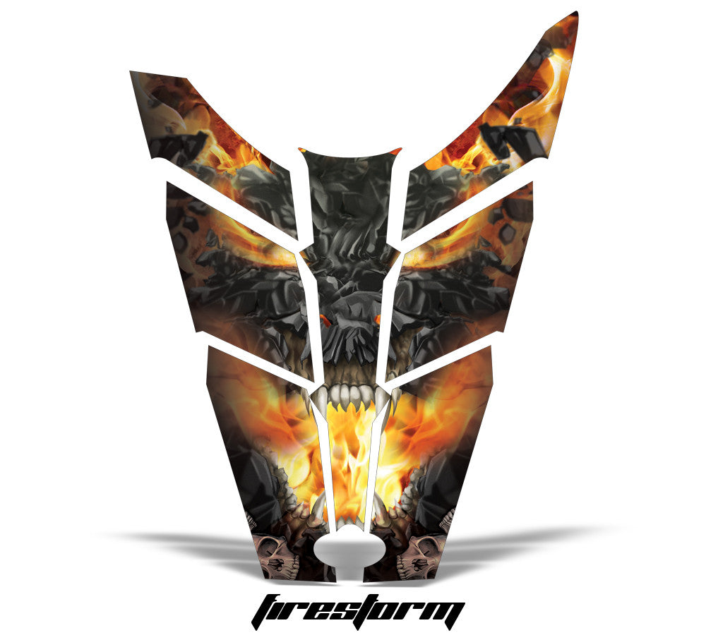 Polaris Rush RMK Snowmobile Hood Wrap Kit