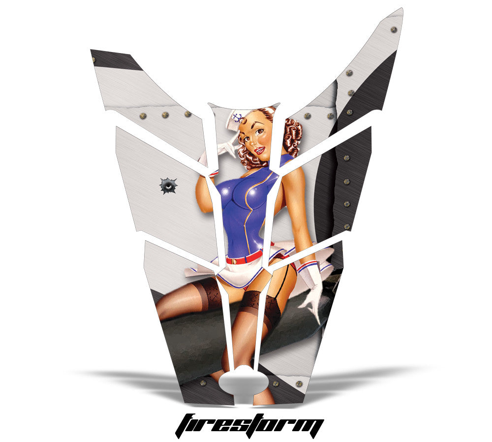 Polaris Rush RMK Snowmobile Hood Wrap Kit