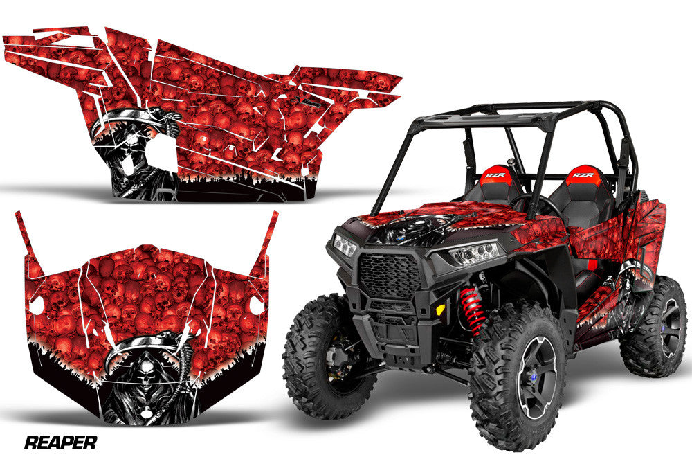 Reaper in Red Background