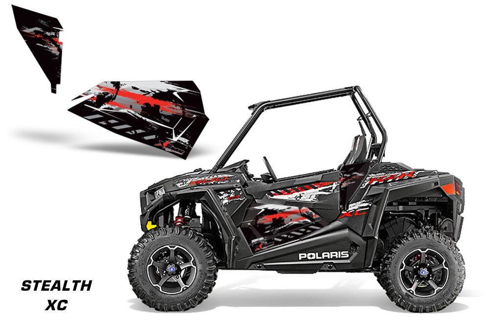 Polaris RZR 900XC 2-Door, Lower-Door OEM Graphics