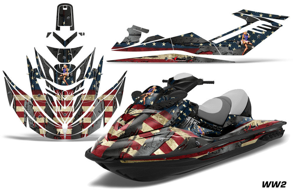 Sea Doo Bombardier Watercraft Graphics - Invision Artworks Powersports  Graphics