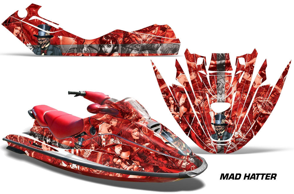 Sea Doo Bombardier GTX Siege Avant Jet Ski Graphics (1996-1999)