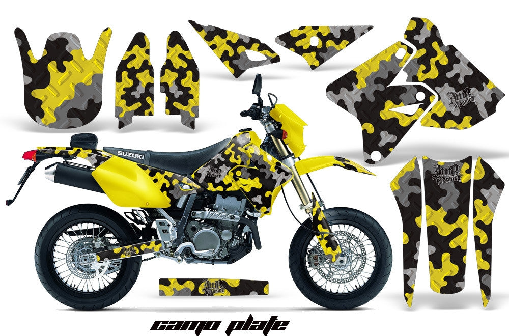 Camo Plate - YELLOW design