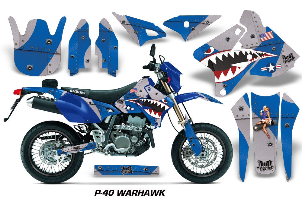 P40 Warhawk - BLUE design