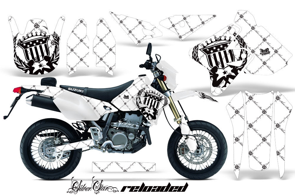 Reloaded - WHITE background BLACK design