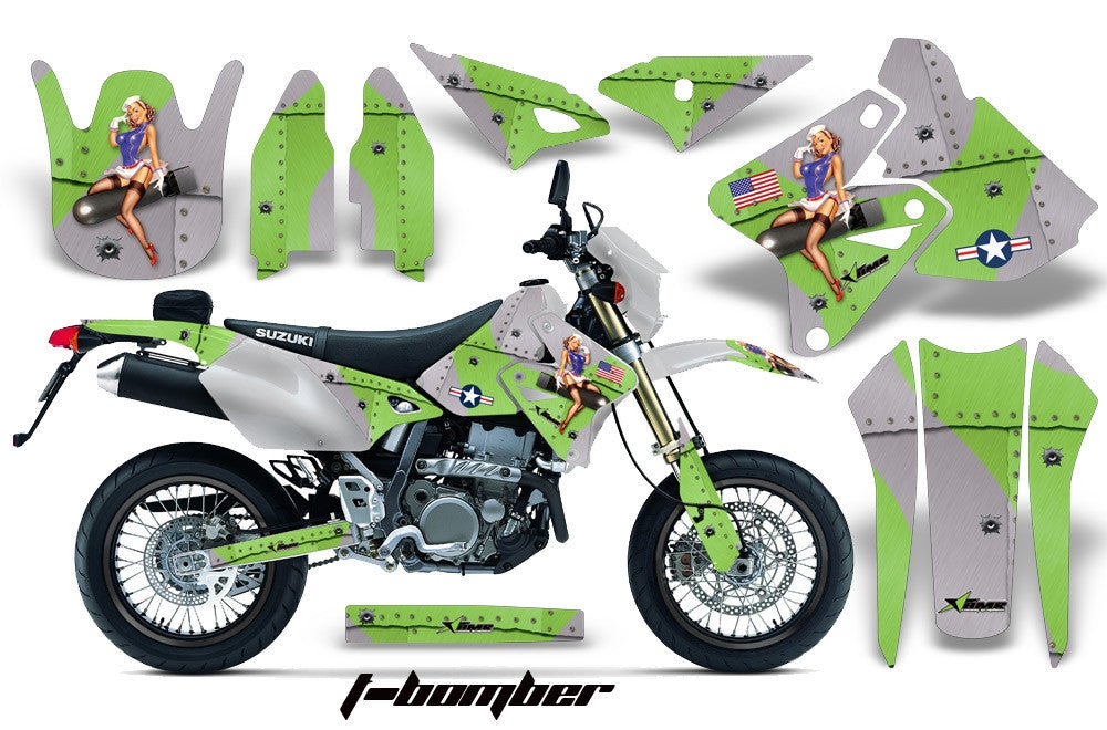 Bomber - BRIGHT GREEN design