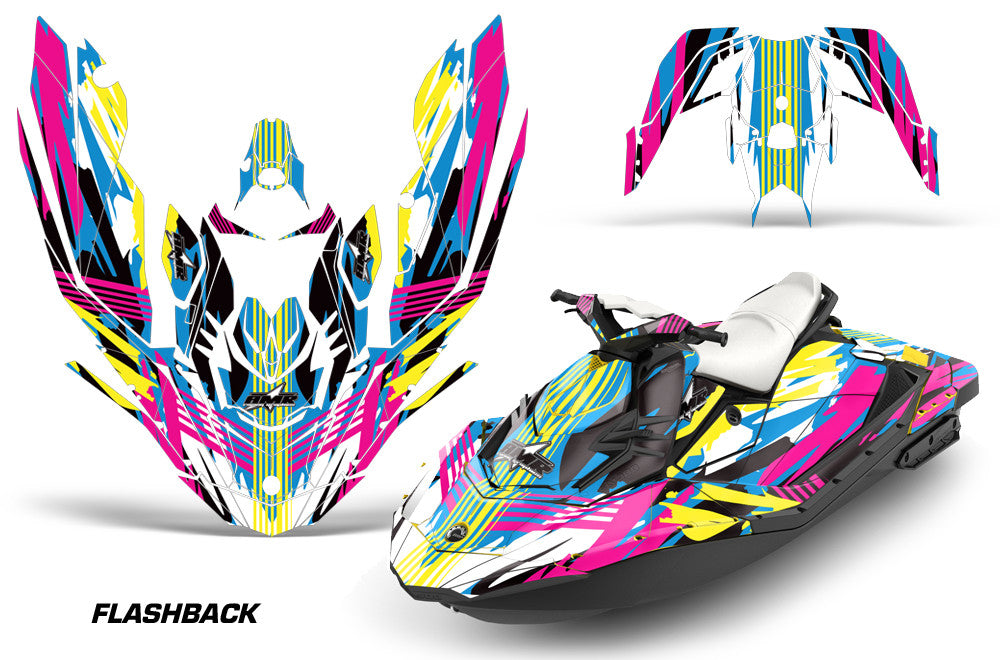 Sea Doo Bombardier Spark (2 UP) Jet Ski Graphics (2014-2023)