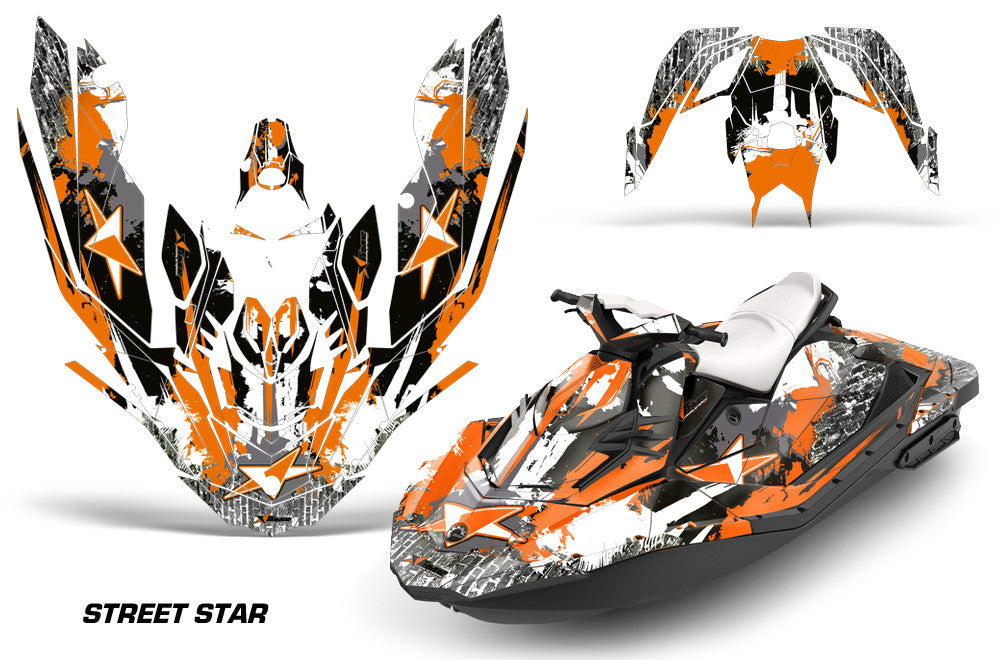 Sea Doo Bombardier Spark (2 UP) Jet Ski Graphics (2014-2023)