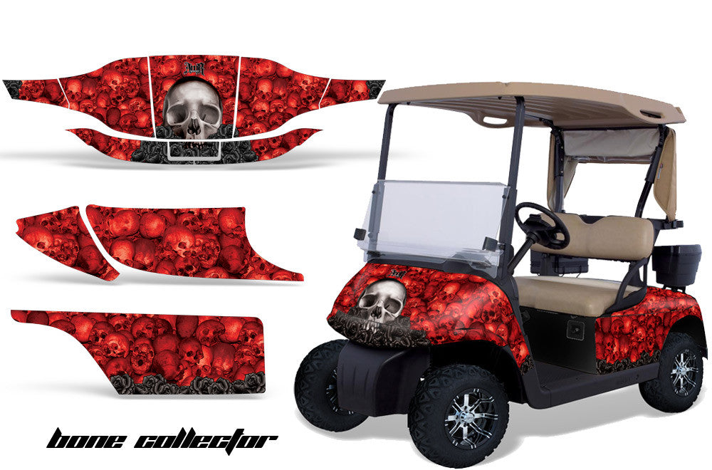 Bone Collector in Red Background