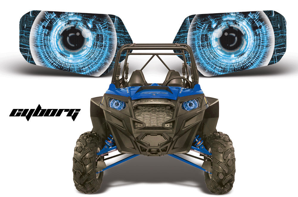 RZR 170/570/800/900 2008-2014 Headlight Graphics - Invision