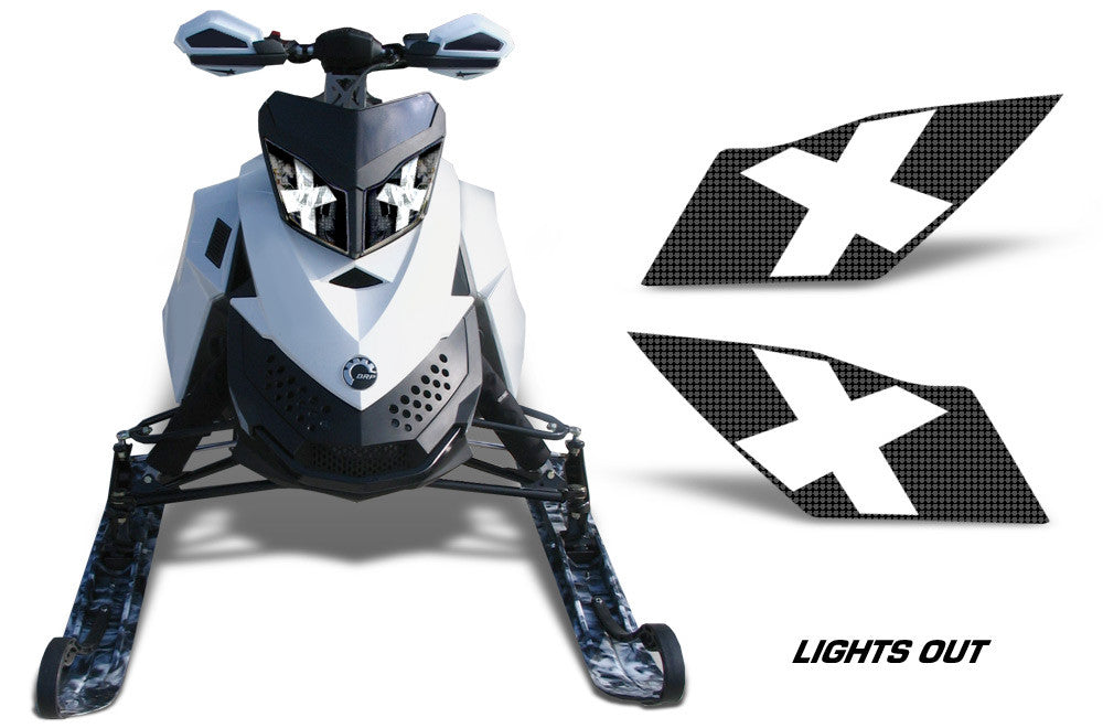 Ski Doo Rev XP (2008-2012) Headlight Graphics - Invision