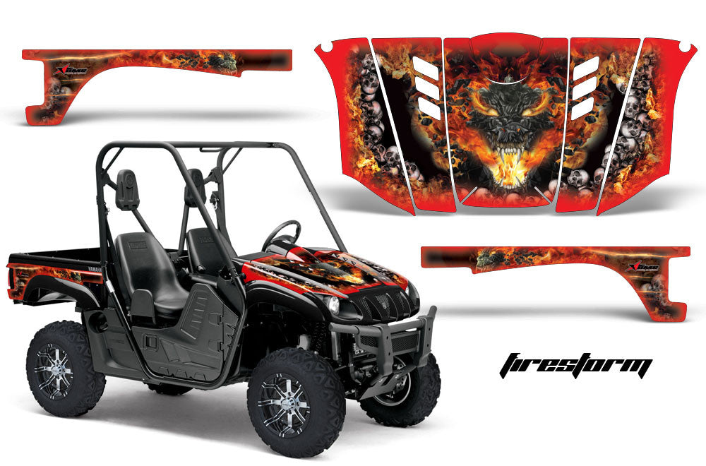 Firestorm in Red Design