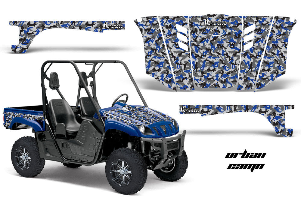 Urban Girl Camo in Blue Design