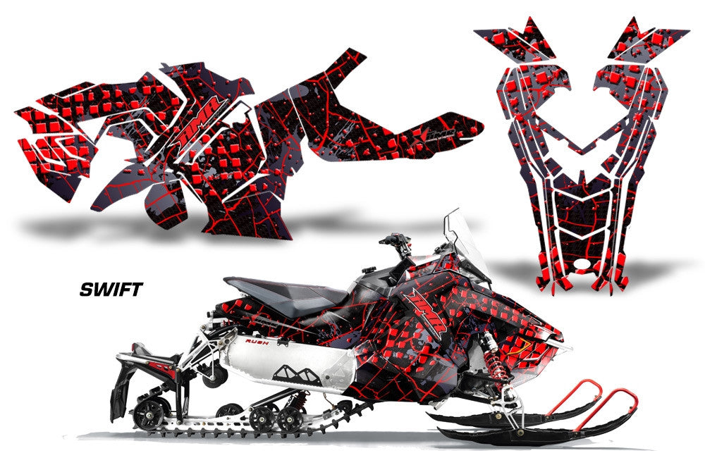 Swift - Black Background Red Design