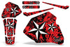 Noth Star - Red Background White Design ('85-'00)