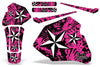 Noth Star - Pink Background White Design ('85-'00)