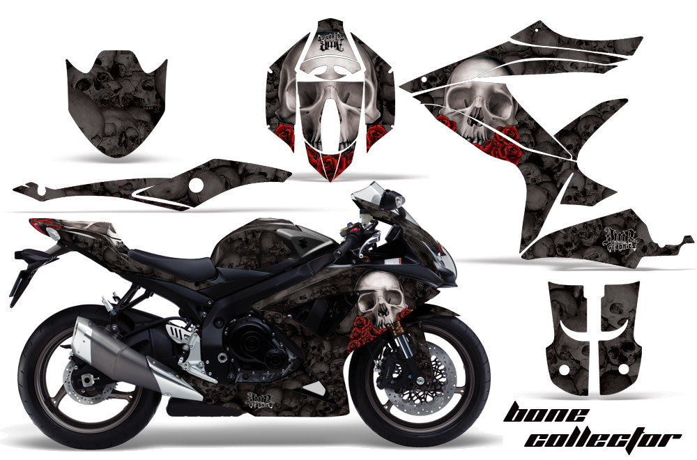 Bone Collector in Black Background