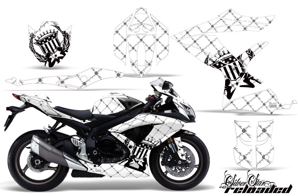 Reloaded White Background Black Design
