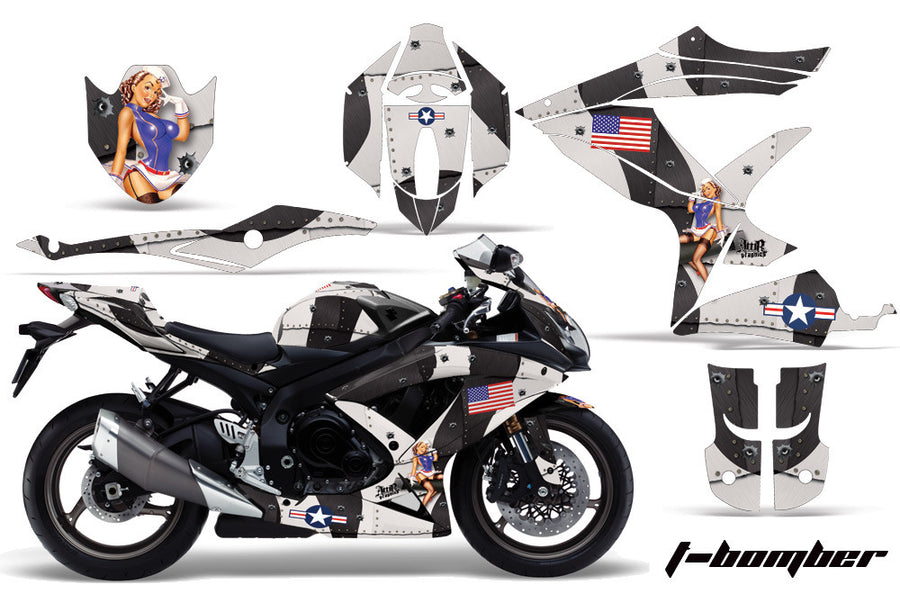 T-Bomber in Black Design