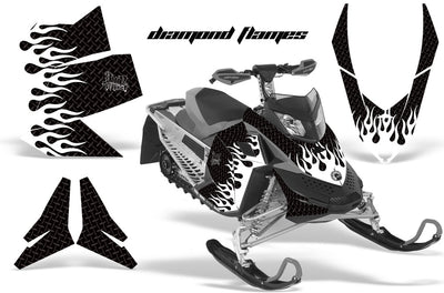 Ski Doo Rev XP Sled Snowmobile Graphic Wrap Kit (2008-2012)